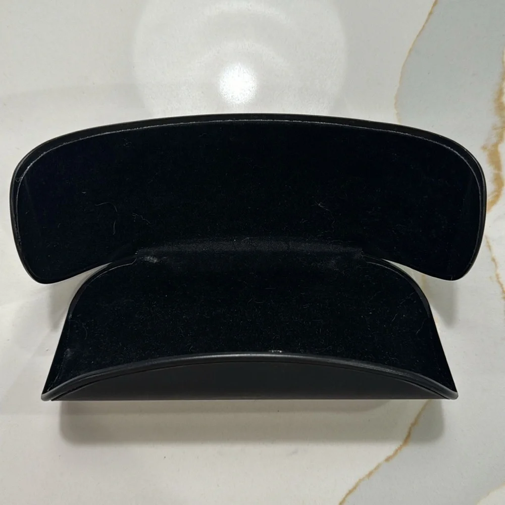 ARMANI Exchange A/X Sunglasses Eyeglass Hard Shell Case Holder Carrier Black